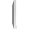 Ekena Millwork Vertical Surface Mount PVC Gable Vent w/ 2"W x 2"H , Brickmould Sill Frame, 22"W x 20"H GVPVE22X2003SN - alternate 4